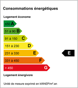 Consommation énergétique : E